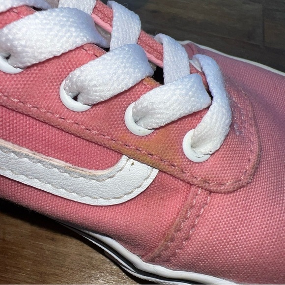Vans Off The Wall - Girl's Size 5 - Pale Pink Low Skate Shoes - 507698 - Picture 12 of 12
